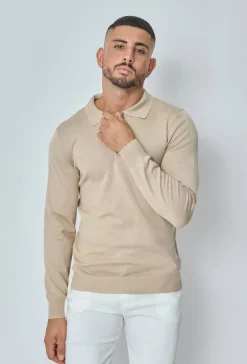 Pull uni en maille