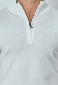 Pull uni en maille