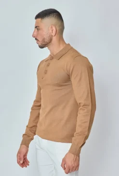 Pull uni en maille
