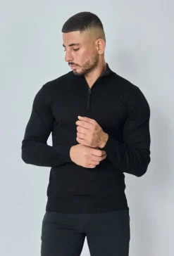 Pull uni en maille