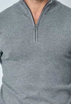 Pull uni en maille