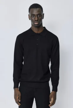 Pull uni en maille