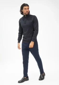 Pull uni en maille