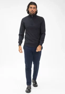 Pull uni en maille