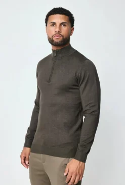 Pull uni en maille