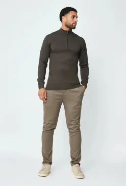 Pull uni en maille