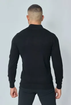 Pull uni en maille