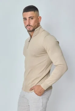 Pull uni en maille