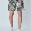 Short à motifs fleuri
