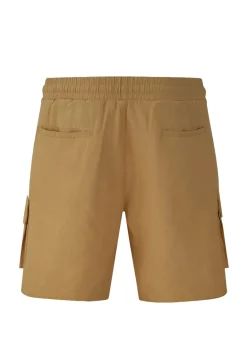 Short cargo droit uni