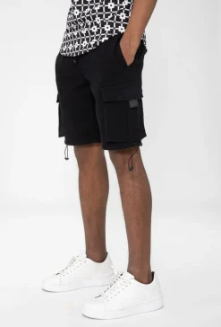Short cargo toile