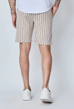 Short chino à carreaux
