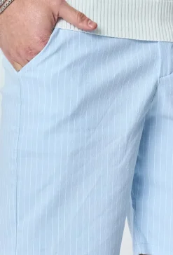 Short chino à carreaux