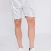 Short chino rayé