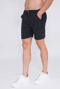 Short chino rayé