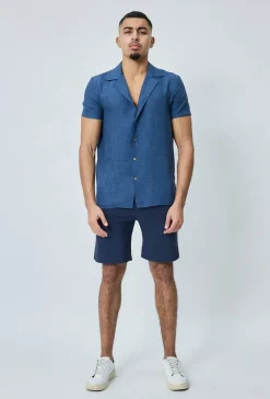 Short chino uni léger stretch et très confortable