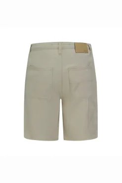 Short classique uni à coupe large