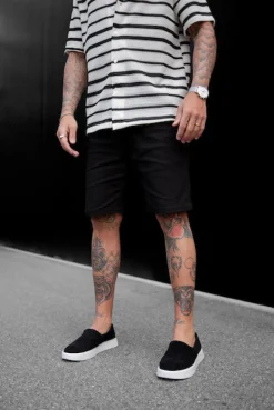 Short habillé en toile