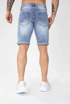 Short jean déchiré