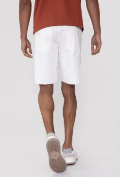 Short jean stretch déchiré