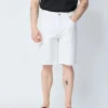 Short élégant en tissu clair