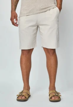Short léger effet lin