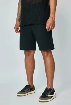 Short léger en viscose effet lin