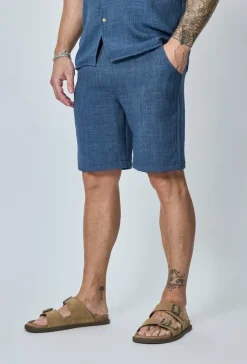 Short léger toile style lin