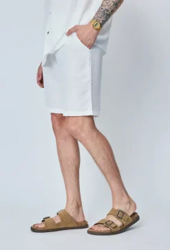 Short léger toile style lin