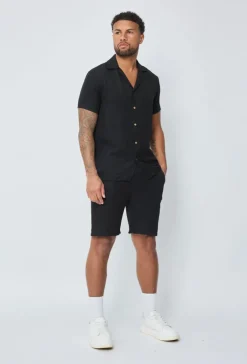 Short léger toile style lin
