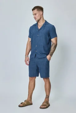 Short léger toile style lin