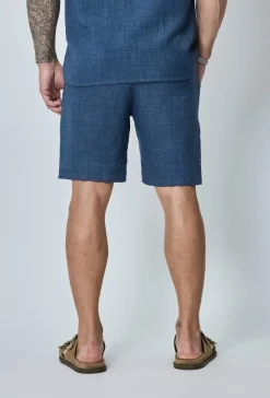 Short léger toile style lin