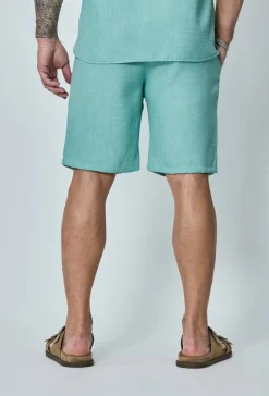 Short léger toile style lin