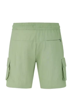 Short uni avec taille élastique