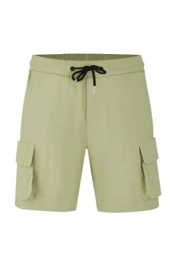 Short uni avec taille élastique
