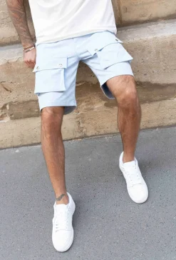 Short uni cargo à poches en sorona