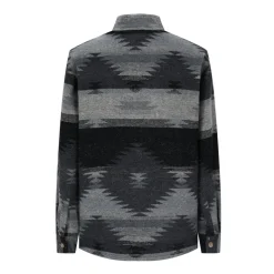 Surchemise flannel à imprimé aztèque