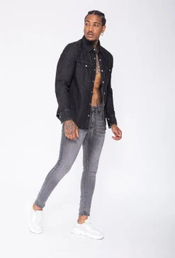 Surchemise jean