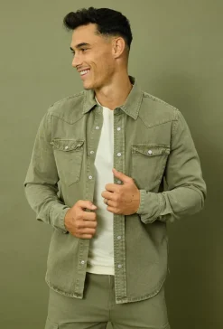 Surchemise jean