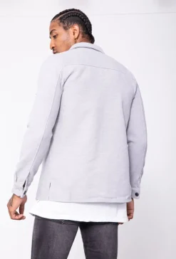 Surchemise mélange de laine