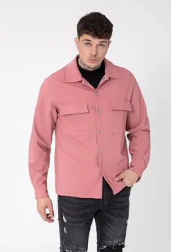 Surchemise sergé à poche
