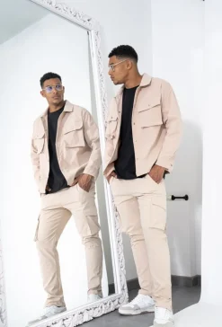 Surchemise tendance manches longues