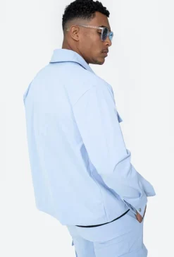 Surchemise tendance manches longues