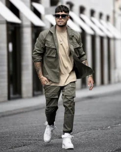 Surchemise tendance manches longues