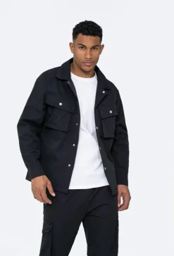 Surchemise tendance manches longues