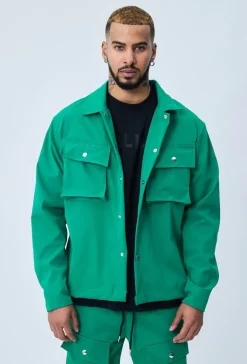 Surchemise tendance manches longues