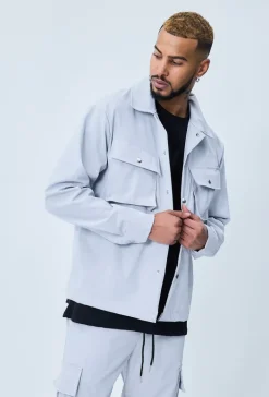 Surchemise tendance manches longues