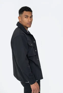 Surchemise tendance manches longues