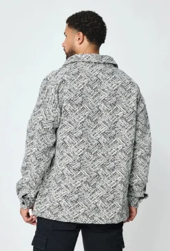 Surchemise toile à imprimé aztèque