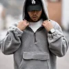 Sweat à capuche polaire zippé